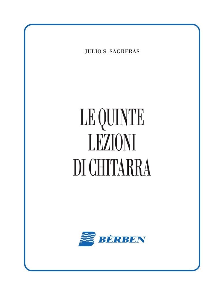Le Quinte Lezioni Di Chitarra
